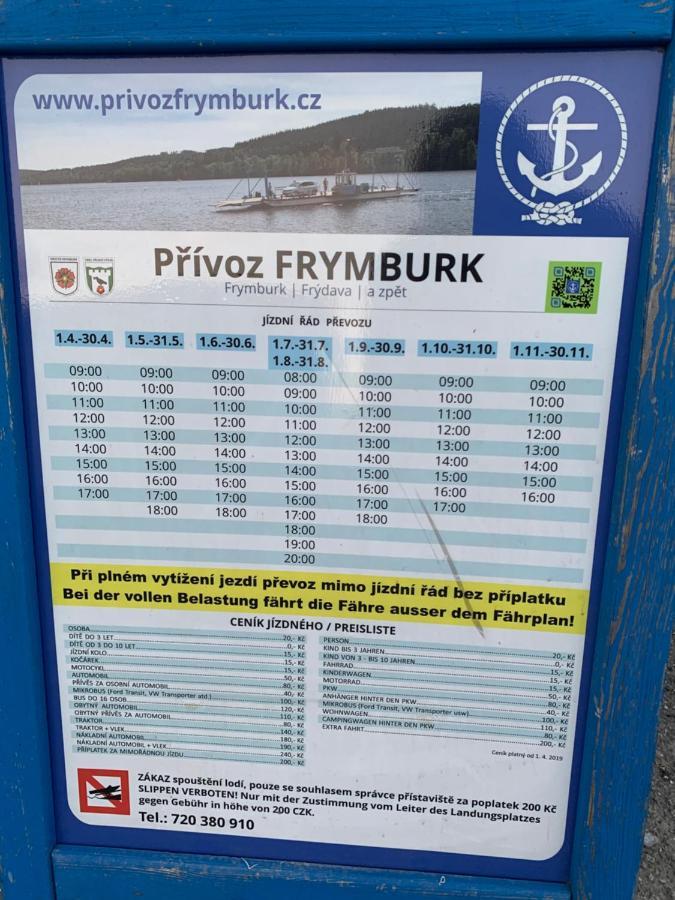Ubytování Hanka v hotelovém pokoji C408 Frymburk Exteriér fotografie