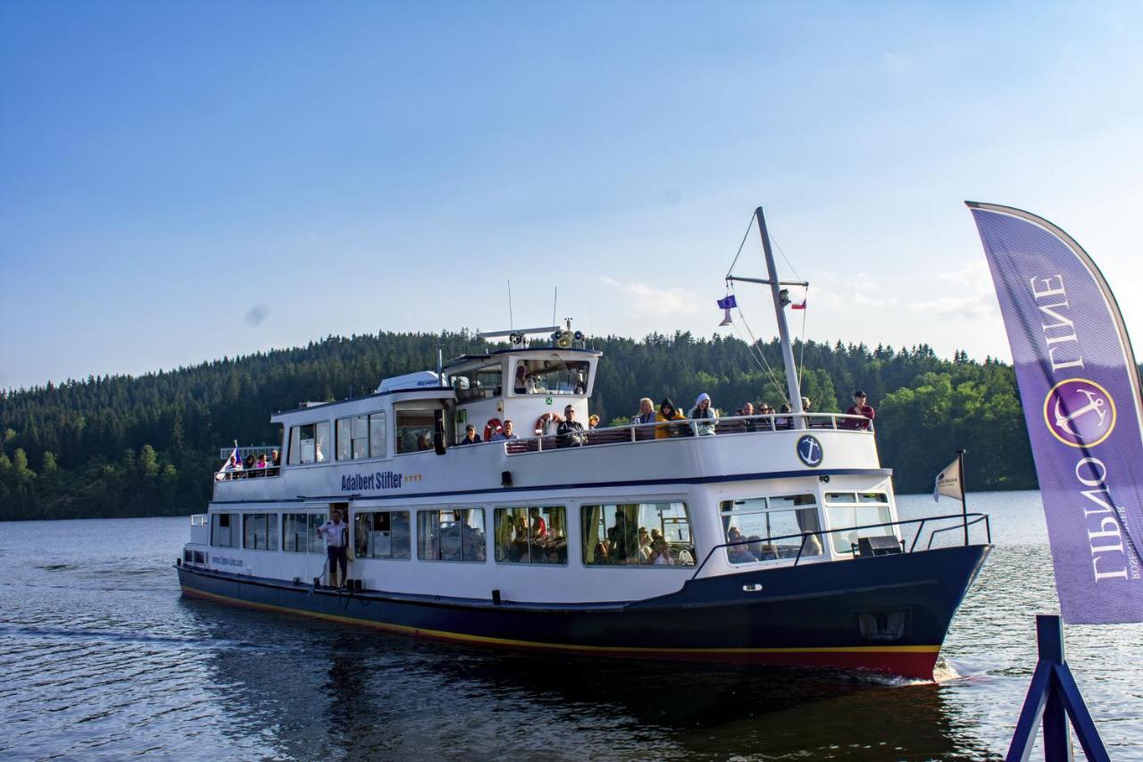 Ubytování Hanka v hotelovém pokoji C408 Frymburk Exteriér fotografie